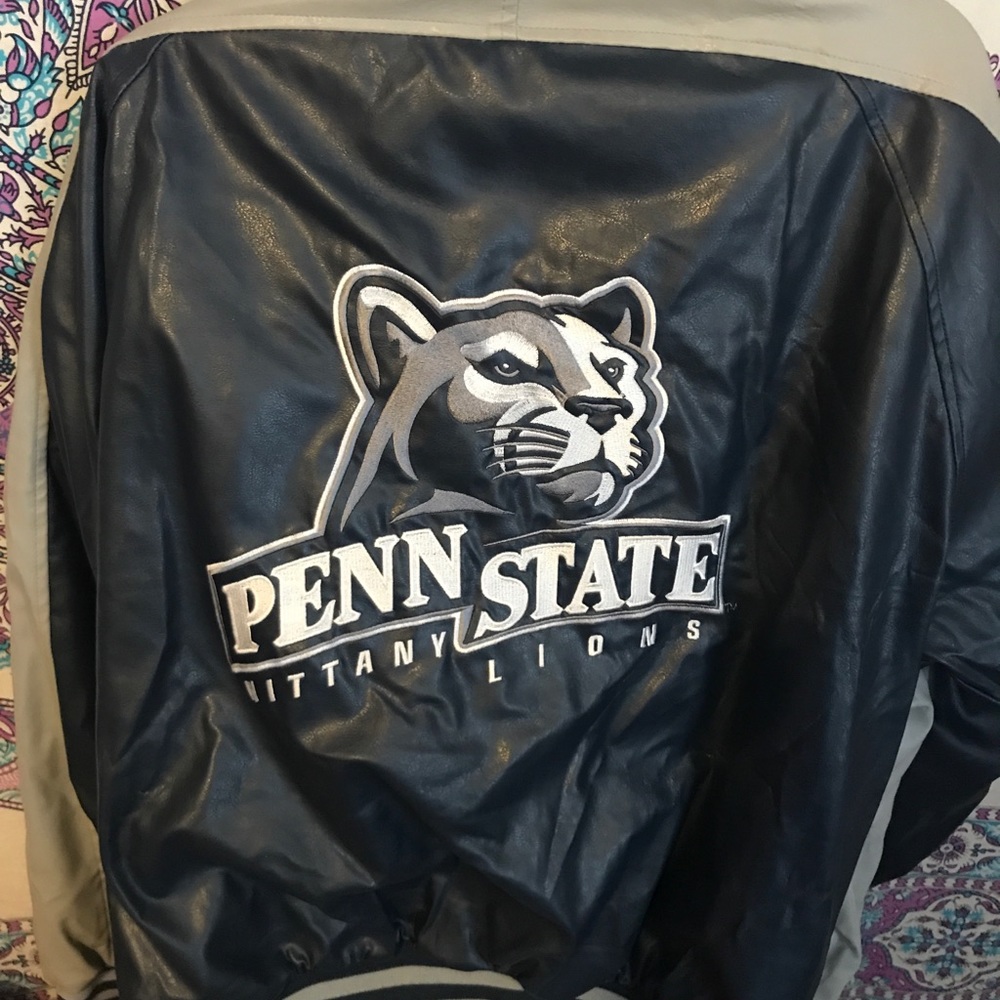 Vintage Penn State Leather Jacket
